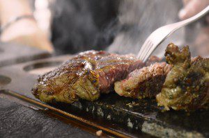 Dan Morgan Steak-Präsentation Abacco's Steakhouse Stuttgart