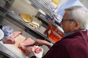 Dan Morgan Steak-Präsentation Abacco's Steakhouse Stuttgart