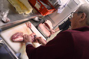 Dan Morgan Steak-Präsentation Abacco's Steakhouse Stuttgart