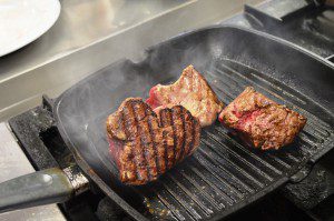 Dan Morgan Steak-Präsentation Abacco's Steakhouse Stuttgart