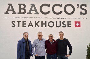 Dan Morgan Steak-Präsentation Abacco's Steakhouse Stuttgart