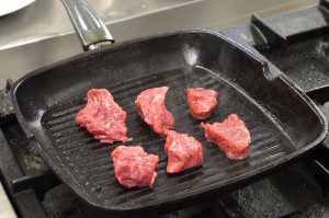 Dan Morgan Steak-Präsentation Abacco's Steakhouse Stuttgart