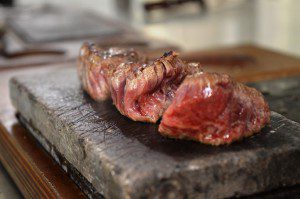 Dan Morgan Steak-Präsentation Abacco's Steakhouse Stuttgart