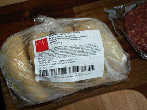 Double Wagyu-Cheeseburger mit Candybacon  