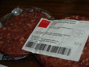 Double Wagyu-Cheeseburger mit Candybacon  